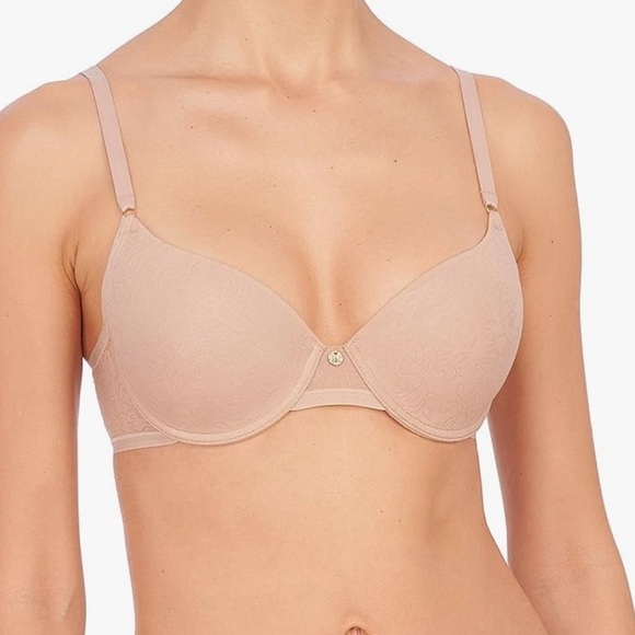 Natori NWT Sheer Jacquard Underwire Bra - Picture 1 of 8